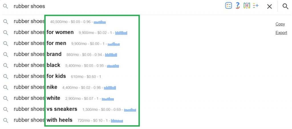 Autosuggest Tool
