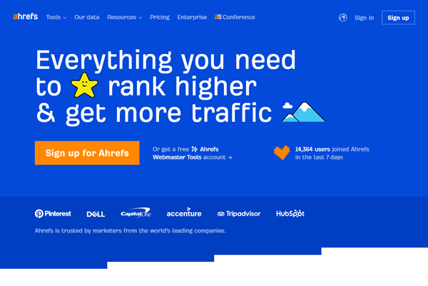 Ahrefs Website