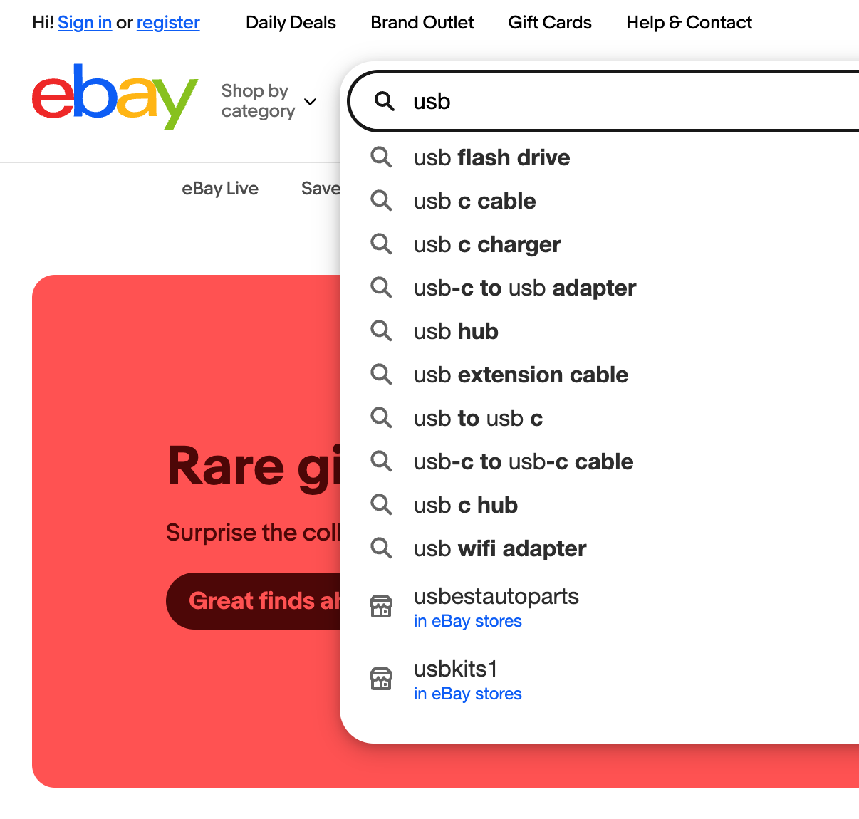 eBay keyword research results ready for listing optimization