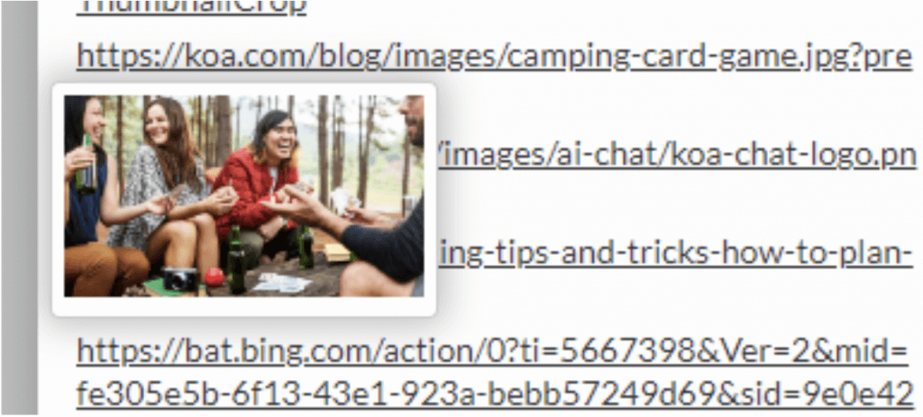 Preview images without alt text 